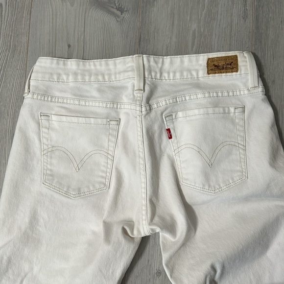 Levis low bootcut 545 ivory jeans - Picture 4 of 5